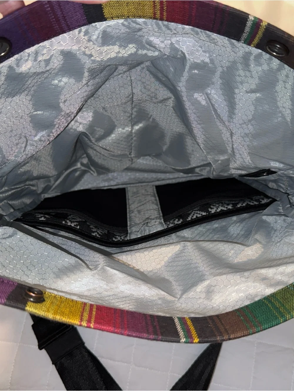 Ethnotek Guatemala Fabric Messenger Bag Crossbody Travel Bag